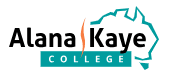 Alana Kaye College, Darwin Campus logo