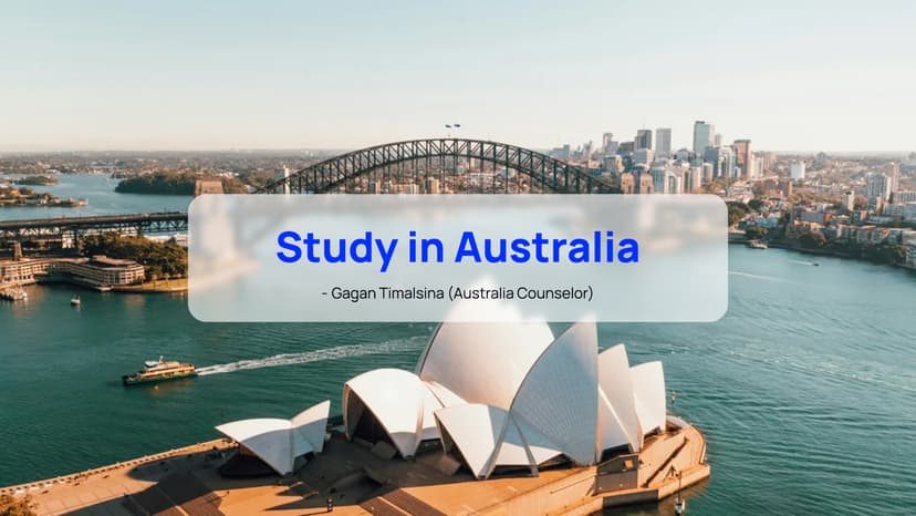 Study in Australia